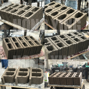 Khối bê tông lát gạch rỗng Máy làm gạch gạch dây chuyền sản xuất - Product Image 5