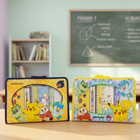 Set de Papelería de PVC de Pokémon Pikachu, Útiles Escolares, Lápiz, Borrador, Cuaderno, Anime, Dibujos Animados, Regalo para Estudiantes, Venta al Por Mayor