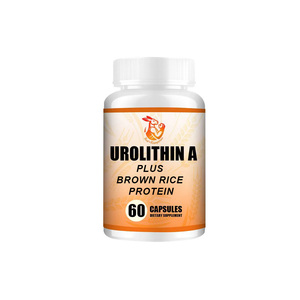 Cápsulas de Urolithin A de Alta Calidad, Proteína de Arroz Integral, Apoya el Rendimiento en el Ejercicio, Resistencia y Fuerza, Cápsulas Veganas - Product Image 1