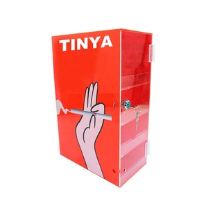 Tùy chỉnh thương mại sàn thuốc lá cửa hàng xì gà cửa hàng hiển thị giá <span class=keywords><strong>Acrylic</strong></span> thuốc lá hiển thị tủ Rack khói cửa hàng hiển thị - Product Image 4