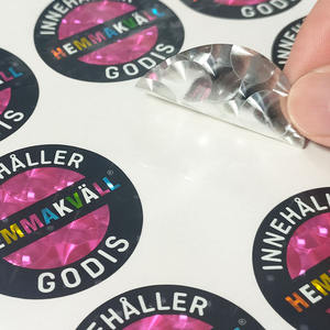 Autocollants holographiques 3D personnalisés pour bouteilles de shampooing Étiquettes laser auto-adhésives étanches pour les soins capillaires Emballage cosmétique - Product Image 6