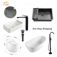 Robinet de salle de bain et de cuisine contemporain à poignée unique en laiton, finition dorée, avec capteur électrique, noyau de valve en céramique, trou unique