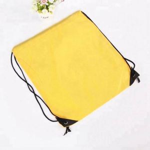 Mochila con Cordón de Poliéster/Nailon, Ecológica, Duradera, Tamaño Estándar, Económica, con Impresión de Logotipo Personalizado, Proveedor Chino, Venta al Por Mayor - Product Image 2