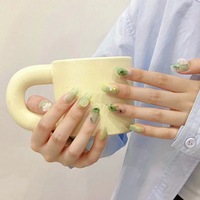 Design #1820 Cadeaux personnalisés Ongles artificiels moyens Presse sur Ongles de créateur Faux ongles Fournisseur