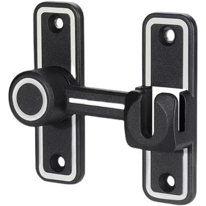 Cerradura para Puerta Corredera de Aleación de Zinc, Cerrojo de 90 Grados, Fácil Instalación, Diseño Moderno y Simple, para Baño y Aseo - Product Image 1