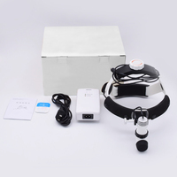 HFMED 2.5x 3.5x Loupes de grossissement pour phares chirurgicaux Dentisit Équipement de laboratoire Lampe frontale d'examen