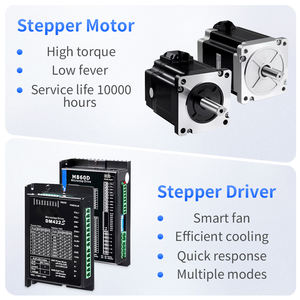 Hypken Xp600 migliore qualità <span class=keywords><strong>Nema</strong></span> <span class=keywords><strong>17</strong></span> 23 cambio planetario 50:1 85 Kg/Cm Driver 50 Kg/Cm motore passo-passo - Product Image 6