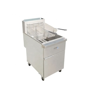 Friteuse à gaz commerciale de frites de poulet frit à réservoir unique - Product Image 1