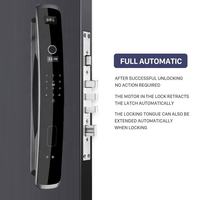 Cerradura Digital Automática con Precio de Fábrica, Cerradura Eléctrica para Hogar y Exteriores, Cámara Wifi, Reconocimiento Facial 3D, Huella Dactilar Biométrica