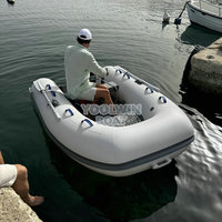 Bateau semi-rigide gonflable en aluminium Orca Hypalon de 270/300/330 cm pour la pêche, à vendre