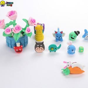 Kits de démarrage pour modelage d'argile JITENG, argile à <span class=keywords><strong>modeler</strong></span> non collante, élastique, aux couleurs vives, outils de sculpture, cadeau pour artistes - Product Image 2