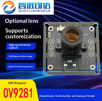 Módulo de Cámara USB ZYKD 1MP 720p con Obturador Global, Alta Velocidad de Captura de Movimiento, para Inspección Industrial, Sin Desenfoque por Movimiento