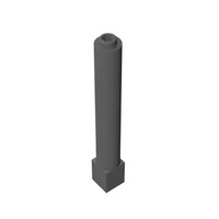 Briques de support verticales 1x1x6, pièces de rechange pour colonnes de blocs de construction MOC, accessoires de pilier en plastique en vrac pour jouets de construction