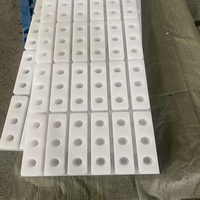 Plaque profilée en plastique extrudé HDPE PE noir de qualité supérieure, à paroi épaisse, 50-70 mm, personnalisée, usinage CNC sur mesure