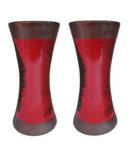 Red Color Flower <b>Vase</b> For Home Decoration - Product Image 3