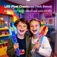 Épée laser lumineuse pour enfants, silencieuse et cool, pour garçons, cadeaux de vacances, jouets couteau LED, activités promotionnelles, jeu Minecraft