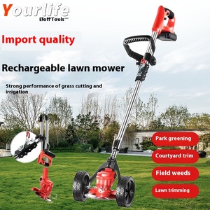 Tondeuse à gazon sans fil au lithium pour jardinage domestique, débroussailleuse quatre temps YMN25 - Product Image 2