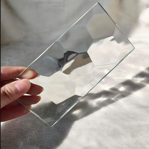 Mosaïque industrielle au jet d'eau Carrelage de verre décoratif Cloisons de salle de bain avec porte en libre-service Panneaux de revêtement en métal - Product Image 6