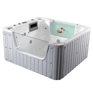 Grande baignoire pour bébé de 84 pouces pour bébé de 6 mois, baignoire à remous pour enfant, spa à bulles pour tout-petit - Product Image 1