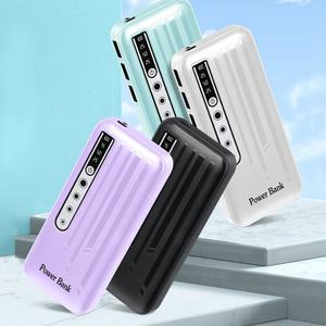 Batterie externe multifonctionnelle ultra-fine haute capacité 20000 mAh 10000 mAh 10W avec lumière LED pour téléphone - Product Image 2