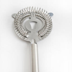 Colador de cócteles de acero inoxidable, filtro de hielo reutilizable para mezclar bebidas - Product Image 2