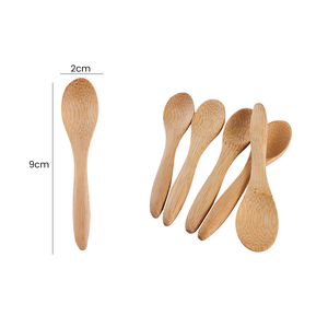 Phân Hủy Sinh Học Nhỏ Tre Thìa Số Lượng Lớn Thiên Nhiên Nhỏ Thìa Nhỏ Tre Muỗng Cho Lọ Đường Kem Mật Ong Gia Vị Muối - Product Image 2