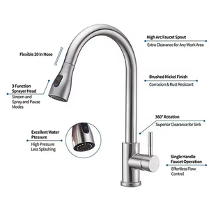 Matte Black Electric <strong>Shower</strong> Faucet Single Handle Modern Design Bathroom <strong>Kitchen</strong> Fast Heating Hot Water Stainless Steel Hot Cold - Product Image 3