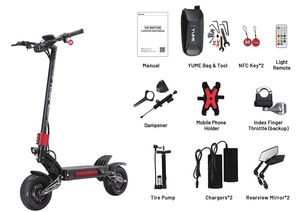 Scooter Eléctrico Yume de Doble Motor 3000W *2 para Adultos, 60V 27Ah, 80Km/H, 90Km de Autonomía - Product Image 5