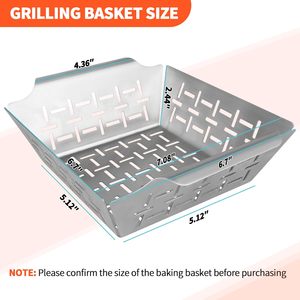 Stainless Steel Long Handle Foldable <b>Baking</b> Utensil <b>Kit</b>-Portable Multi-Function Reusable Heat Resistant Easily Cleaned - Product Image 2