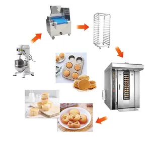 commercial break bread bakery oven heavy duty cookies auto 30kg professional bread baking oven baking equipments