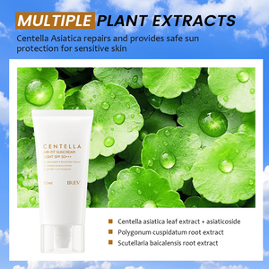 Private Label OEM Centella Asiatica Air-Fit Suncream Light Uv Protection And Relaxed Not Stuffy Acne Oily Outdoor <b>Sunscreen</b> - Product Image 4