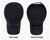 Nuevo Sombrero de Algodón Lavado para Hombre, Estilo Vintage, para Primavera y Otoño, con Protección Solar y Tela de Bambú, Efecto Desgastado