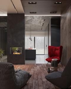 2000mm cheminée à eau effet flamme décor sous Tv 3 vue latérale cheminée à vapeur électrique maison humidificateur intérieur - Product Image 2