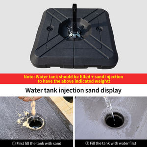 Paraguas de restaurante al aire libre resistente a los rayos UV de 8 costillas verde oscuro de 10 pies a bajo precio para espacio al aire libre de 10 ㎡ - Product Image 5