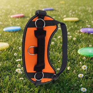 Arnés para mascotas K9, el más vendido a nivel mundial, reflectante, ajustable, con cierre de cremallera antiexplosión, para comercio electrónico transfronterizo. - Product Image 6