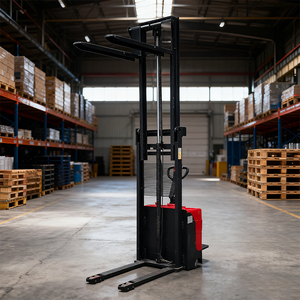 סין לספק כפול מעלית 1.5t & & 2ton רוכב סוג עומד גשש חשמלי עם מלגזות פלטפורמה - Product Image 4