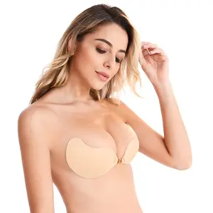 lightness silicone bra thin cup soft comfortable invisible seamless safe adhesive strapless bra