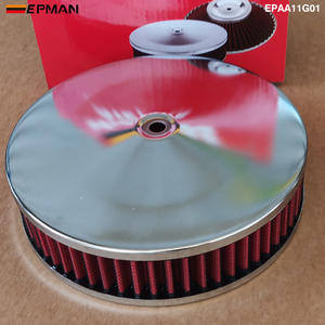 Addco เครื่องฟอกอากาศโครเมียม20ชิ้น/ถุงผ้าพร้อมตัวกรองที่ล้างทำความสะอาดได้8x2นิ้วสำหรับ EPAA11G01-20P คอคาร์บูเรเตอร์70มม. - Product Image 5