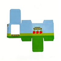 Boîtes d'emballage pour petites entreprises Fabrication rapide Logo personnalisé Boîte en papier pour jouets Papier artistique Finition UV personnalisée Boîte d'emballage