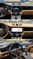 Pour Porsche Macan 2014-2016, navigation GPS Android pour voiture, Carplay AUTO, écran tactile DVD USB, DSP
