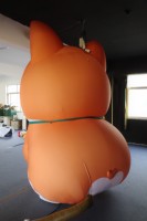 Mascotte de chien géante personnalisée, modèle de chiot gonflable mignon, ballon publicitaire