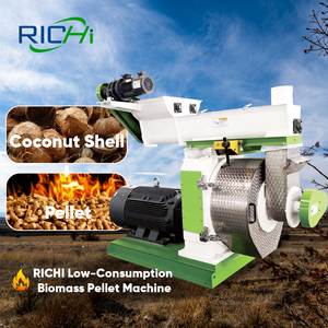 Conception de moulin à granulés de biomasse RICHI - Machine multifonctionnelle de fabrication de granulés de tourbe de <span class=keywords><strong>coco</strong></span> 3-4t/h - Product Image 1