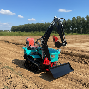 Tracteur à chenilles agricole Rotary Tillerdry Land and Paddy Field Crawler Rotary Tiller, Crawler Tractor - Product Image 1