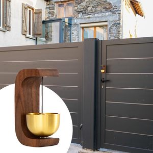 Campana de recordatorio para los comerciantes, fácil de instalar y colgar, y se utiliza para la decoración de madera de tiendas, cafeterías y oficinas - Product Image 5