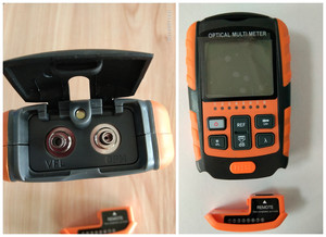 Medidor de potencia de mano recargable Vfl Fttx Medidor de potencia de fibra óptica con Vfl - Product Image 5