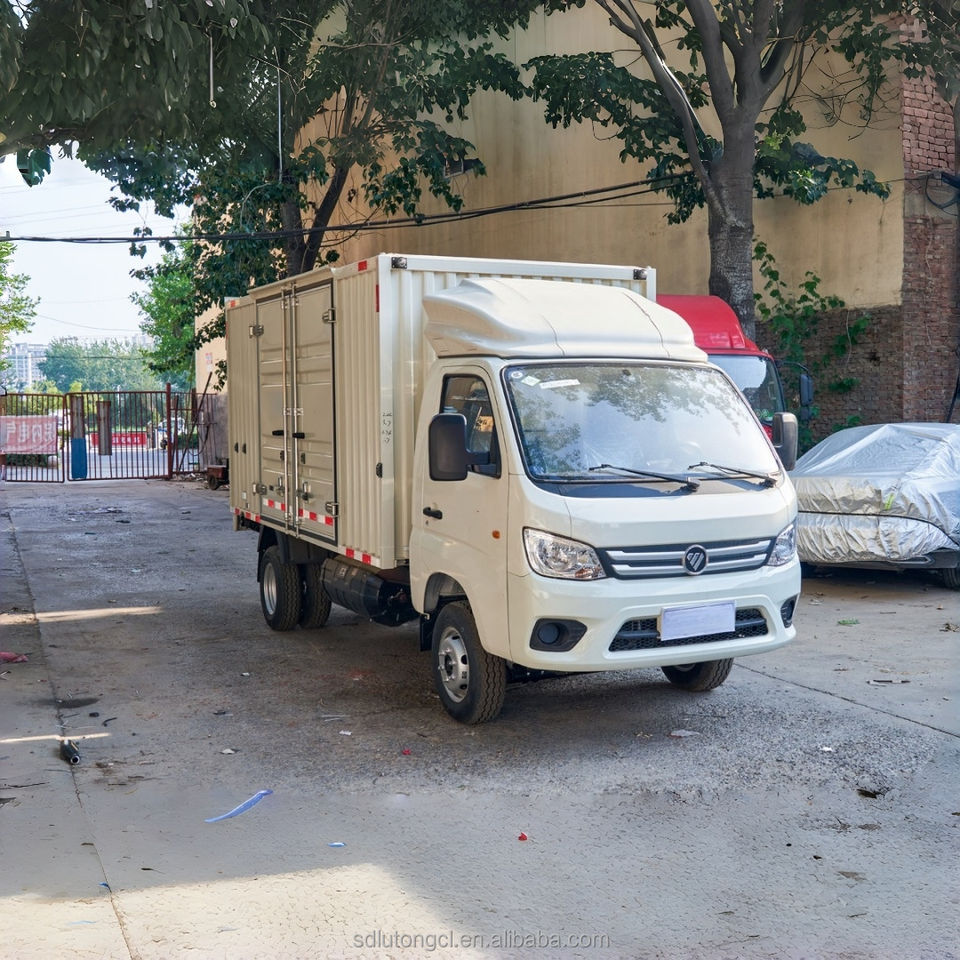 Foton TM2 High Efficiency Mini Cargo Box Truck Small Logistics Van for ...