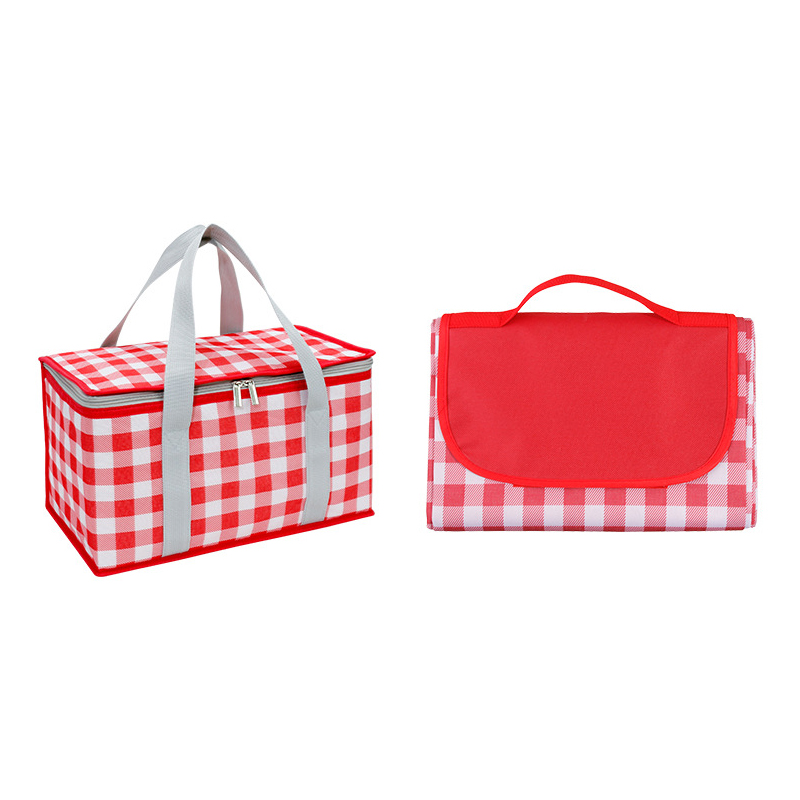 25L Aluminum Film Camping Lunch Bag Picnic Folding Extra Large Insulated Cooler Bags