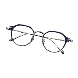 Bacchus 2023 Monture optique de style informatique en titane pur haute pureté, légère, de forme ovale, de bonne qualité, pour la lecture - Product Image 1