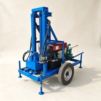 Machine de forage rotative électrique/diesel de qualité supérieure, durable, pour le forage de puits d'eau géothermique, haute productivité, facile à utiliser