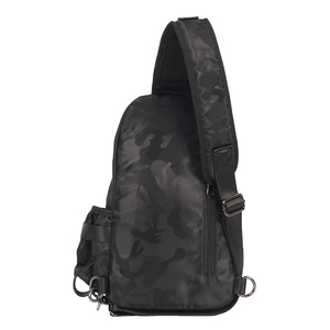 Marsupio Nero Idrorepellente, Borsa a Tracolla Resistente per Uso Quotidiano all'Aperto - Product Image 2